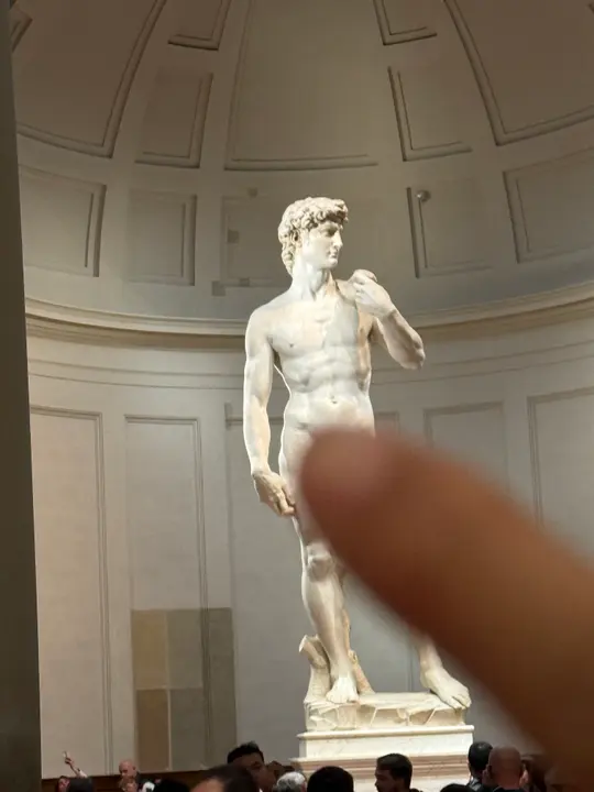 Michelangelo's David in Florence